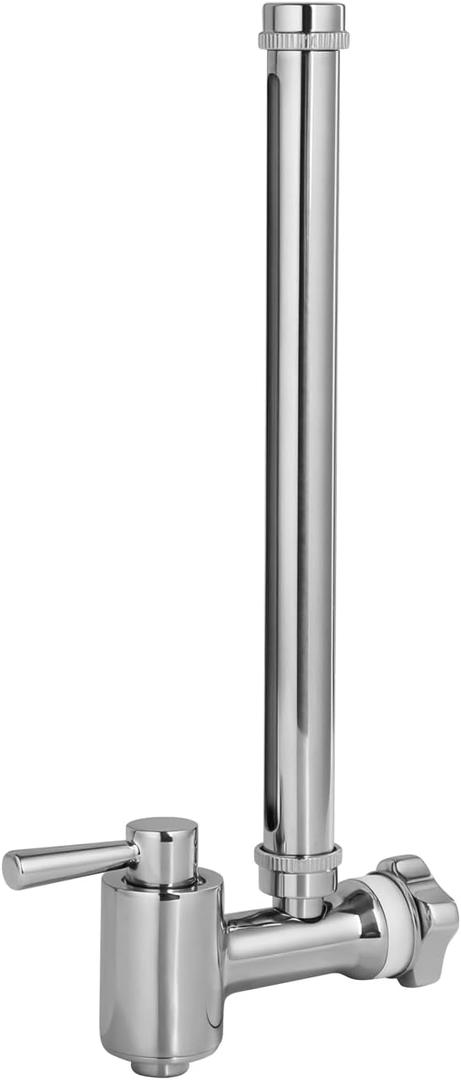 304 Stainless Steel Sight Glass Spigot, Clear View Water Level with Red Floating Ball, Durable Metal Material, Fits BERKEY Systems and Other Gravity Filter Systems as Well