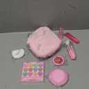 ULOVEME Kids Real Makeup Kit for Girls with Fluffy Purse - Real, Non Toxic, Washable Make Up Toy - Umicorn Toys Gift for 3 4 5 6 7 8 Years Old Girls Birthday (Pink Umicorn)