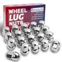 20 PCS M14X1.5 Lug Nuts Chrome 1.5" for 10-22 Camaro 14-21 Impala 13-15 Malibu 95-99 Silverado 88-99 C1500