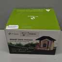 TT Nature Bird Feeder with Camera, Upgraded 1.5L Smart Birdhouse Al Identify for 10000 Plus Species, Auto Capture & Real-time Notifications, Ideal Gift for Bird Lovers (Iron Roof)