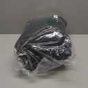 Womens Reversible Long Puffer Coat Sherpa Lined Hooded Winter Jacket (X-Large, Black)