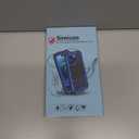 Compatible with iPhone 14 Pro Max IP68 Waterproof Case Military Metal Stand Case with Screen Protector Slim Full Cover Rugged Durable Shockproof Dustproof Anti-Scratch Sturdy Durable (Sliver)