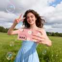 for Samsung Galaxy A54 5G Phone Case, Fashion Flower Pattern Design Girls Women Liquid Silicone Cover, Slim Shockproof and Scratch-Resistant Soft Case for Samsung A54 - Pink