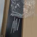 | 3 Set Invisible Floating Shelf, Wall Mounted Shelf for Living Room, Bedroom, Kitchen, Bathroom, Modern Hanging Shelf for Books/Decor/Storage 21,5" Long and 20 lbs Capacity (Black)