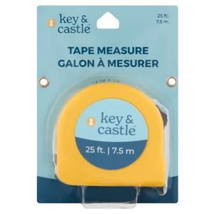 KEY&CASTLE Tape Measure 25FT