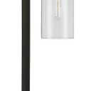 Henn&Hart 26" Modern 1-Light Table Lamp, Black