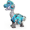 Metalkitor 3D Metal Puzzles for Adults, Brachiosaurus Dinosaur Model Kit - Steampunk DIY Ornament - Assembly Crafts Brain Teaser - Perfect Room Decor and Gift Choice, 160+ PCS(Blue)
