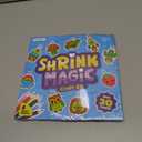 Dan&Darci Shrink Art Craft Kit for Girls and Boys Ages 6-12 - Shrink Magic Charm Making Kit with 30 Pre-Cut Shrink Plastic Templates - Kids Craft Birthday Gift for 7 8 9 10 Year Olds