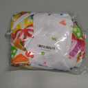 Horaldaily Birthday Tablecloth 60x84 Inch Oval, Happy Birthday Ballon White Washable Seasonal Table Cover for Party Picnic Dinner Decor