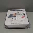 Large Pet Heating Pads for Dogs & Cats Outdoor, 35.4*23.6inches Dog Cat Heating Pad Bed Outdoor Waterprooof, Warming Heated Cat Dog Bed Blanket Outside, Heated Pet Mat, Gifts for Cats Dogs in Winter