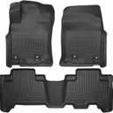 Husky Liners for Toyota 4Runner | Fits 2013 - 2024 Toyota 4Runner; 2014 - 2024 Lexus GX460 | Weatherbeater Front & 2nd Row Floor Mats 3-pc | 99571