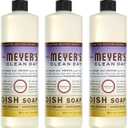 MRS. MEYER'S CLEAN DAY Liquid Dish Soap, Biodegradable Formula, Compassion Flower, 16 fl. oz - Pack of 3