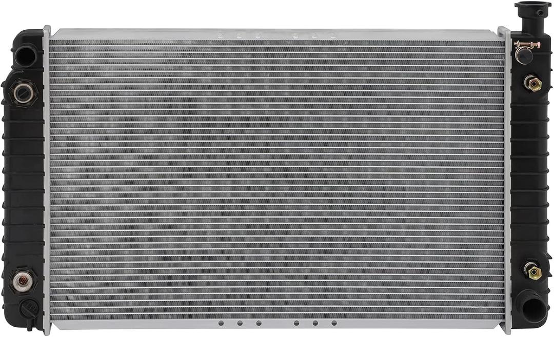 SCITOO Engine Coolant Radiator Assembly for Chevrolet & for GMC C1500 K1500 1996-1999, C2500 1996-1998, 4.3L 5.0L, Replace 1790