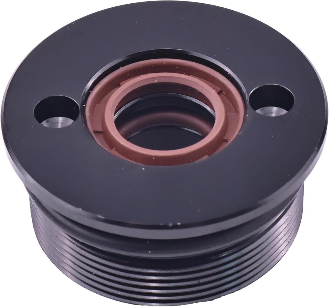 Trim Cylinder Tilt End Cap 8M0021648 FSM024 1100-8M0021648 99638A1 Compatible With Mariner Generation 1 2 & 3 3 Ram Style Trim Units (35-300HP)2/3/4/6-Cyl