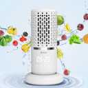 Fruit and Vegetable Washing Machine - Electric Rice Purifier with OH-ion Purification Technology and Large Reaction Area, Kitchen Ideas for Cleaning Fruit,Veggie,Rice,Tableware