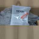 VEVOR Swivel Chairs on Wheels, Supports up to 400 LBS, Height-Adjustable Seating with Extra-Thick Cushion, Ideal for Salons, Bars, Homes, Offices, Tattoo Parlors, Medical and Massage Use, Black