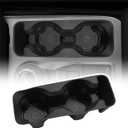 Cup Holder Inserts for Ford Explorer 2020-2024 Accessories, Anti-Slip Silicone Rubber Armrest Drink Center Console Cup Holder Organizer for Ford Explorer Accessories