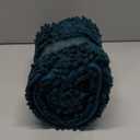 Muddy Mat | Super Absorbent Door Mat Indoor, Microfiber Quick Dry Chenille Entryway Rug, Non-Slip Front Door Mat, Indoor Mats for Entryway, Machine Washable Pet Rug, Atlantic Blue 59"x24"