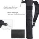 Archery Lightweight Back Arrow Quiver Dual Use Foldable Compact Hip Arrows Bag with Molle System Hanged for Target Shooting