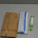 Sous Vide Bags 22 Pack Reusable Vacuum Food Storage Bags Kit, with 3 Sizes Vacuum Food Bags,1 Hand Pump, 4 Sealing Clips for Food Storage and Sous Vide Cooking