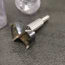 Forstner Bit Set Wood Drill Bits 3 Flute Flat 25mm Forstner Hinge Drill Bit for Hand Drill Electric Drill Table Drill