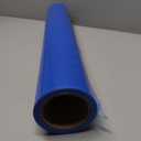 Floor Protection Film, 24 inch x 200' roll, Made in USA, Blue Self Adhesive Floor Protector for Moving and Construction, Temporary Covering for Protection of Hardwood, Tile, Other Hard Surfaces