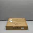 Black TV Tray Table with 9-Level Adjustable Height, Lockable Flip-Top & Rounded Metal Corners, C Shaped Sofa Side End Table for Couch, Bed, Chair, Living Room, Snack Table for Eating, Dinner or Laptop