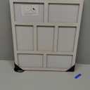 Picture Frame Collage 4x6 Photos Display - 7 Openings Photo Collage Picture Frame Wall Decor for Tabletop Stand and Wall Mounting White Frames Set for Home Decor Family Gifts(White)