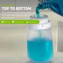 humangear GoToob+ 3-Pack (Large) | Refillable Silicone Travel Bottle | Locking Lid | Food-Safe Material, Clear/Red/Orange, Large (3.4 fl.oz.; 100ml)