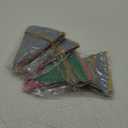 60 Flags Imitated Burlap Pennant Banner - Multicolor Fabric Triangle Rainbow Flag Bunting for Party and Festival Classroom Hanging Decoration