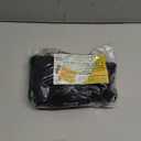 Mihachi Dog Fleece Vest Sweater Zip Up Warm Pullover Step-in Dog Jacket with Dual D-Ring Leash, Winter Cold Weather Reflective Coat Clothes Hoodie for Small Medium Dogs Puppy Cat Boy Girl, Black L 