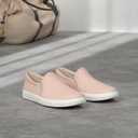 Naturalizer Women's Marianne Slip On Sneakers (10 Wide, Mauve)