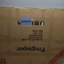 Pregaspor Single Beveled Edge Bathroom Vanity Mirror, 30" x 36" Oval Wall Mirror, Shatterproof Frameless Mirror for Over Sink, Restroom