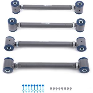 maXpeedingrods Rear Lower Control Arm Toe Arm Kit for Acura TL/TSX/RL 2004-2008, for Honda Accord 2003-2007, Camber Kit -2.0 to +4.0