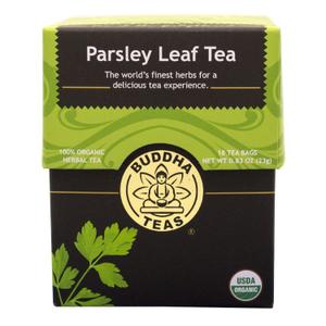 Buddha Teas Parsley Leaf Tea, 18 Count (Pack of 6), BB Date: 11/2026