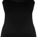 Women's Maternity Nursing Tank Tops with Built in Bra for Breastfeeding Camisoles Shirt 4Pack (S)