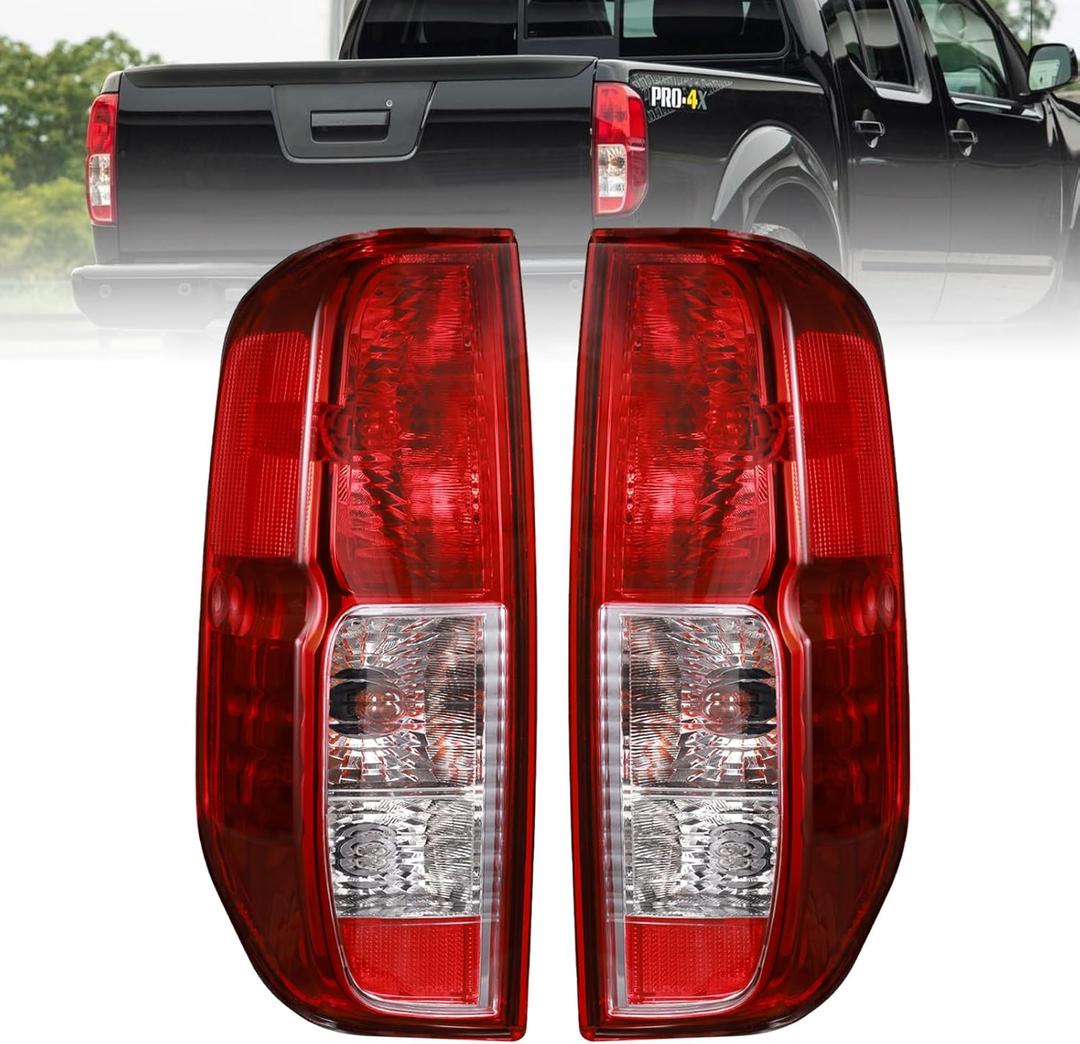 Boine Tail Light Compatible With 2005-2021 Nissan Frontier, Suzuki Equator Rear Light Brake Lamps - Bulb Included Replaces 26550-EA825 26555-EA825