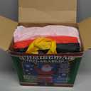 SHDEJTG 10ft Inflatable Christmas Decorations, Christmas Santa Claus with Candy with LED Light Blow Up for Christmas Party Indoor, Outdoor, Yard, Garden, Lawn