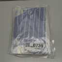 Set of 12 Fish Placemats Blue Ocean Table Mats Double-Layer Summer Nautical Coastal Table Place Mats for Kitchen Dining Room Home Party Indoor 12x16.5 Inch