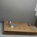 Larex Baby Bassinet, 3 in 1 Bassinets Bedside Sleeper Crib Sleeper for Newborn, Portable Crib Adjustable 7 Height Bedside Bassinet with Mattress and Movable Wheels, Breathable Mattress & Mesh (Dark Grey)