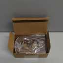 DoubleFill 4 Pcs Walnut Wood Light Switch Cover Brown Outlet Covers Wall Plate Decorative Boho Plug Plate Vintage Rustic Contemporary Interior Room Home Decor (13 * 8.2cm,Arch Double Hole)