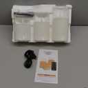 Rechargeable Flameless Glass Pillar CandlesEaster Flameless Candles Decorations,Set of 3, Realistic Flickering LED Light,Remote & Timer, Ideal for Living Room, Bedroom & Easter Dcor (White Glass -Droplet)