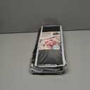 HOLDN' STORAGE Premium Wrapping Paper Storage Container - Durable 600D Tear-Proof, Fits 27 Rolls Gift Wrap, Extra Pockets for Ribbons & Bows, Underbed Storage - Ideal for Holiday Christmas, Black/White Trim