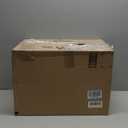 WESTERN HOME WH Calming Dog Beds Large Sized Dog - Donut Fluffy Pet Bed, Round Faux Fur Plush Bed (36.0"L x 36.0"W x 8.0"Th, Brown)