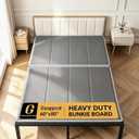 Heavy-Duty Bunkie Board 10 Millimeters Heavy-Duty Non-Slip, Non-Collapse Bed Frame Support Board, Suitable for Platform Beds, Sofa Beds, Bed Fra (Queen (60x80''))