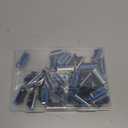 36 Blades Replacement Parts for GL-Fusion 5 Style Razors (Blue-Green), Wet Razors Men's Blades Value Packs