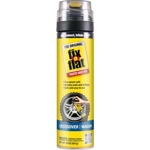 Fix-A-Flat S60430 Aerosol Emergency Flat Tire Repair and Inflator, for Large Tires, Eco-Friendly Formula, Universal Fit for All Cars and Small Trucks/SUVs, 20 oz. (Pack of 1)