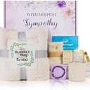 Sympathy Gift Baskets, Care Package for Women, Soothe Grief Sympathy Gifts for Loss of Loved One, Condolences Gift Basket for Loss, Bereavement Miscarriage Gifts for Mothers, Mom, Sister, Friend