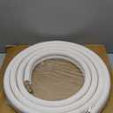 kimllier 16FT 1/4 Inch & 3/8 Inch Air Conditioning Copper Tubing Hose Extension Insulated Copper Hoses Fit for Mini Split Air Conditioner