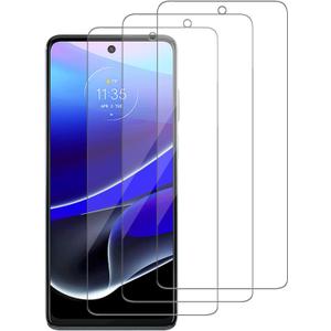 3 Pack for Motorola Moto G Stylus 5G (2022) Tempered Glass Screen Protector, Scratch-Proof, Bubble-Free,HD Transparent, 9H Hardness,Bubble Free,Case Friendly